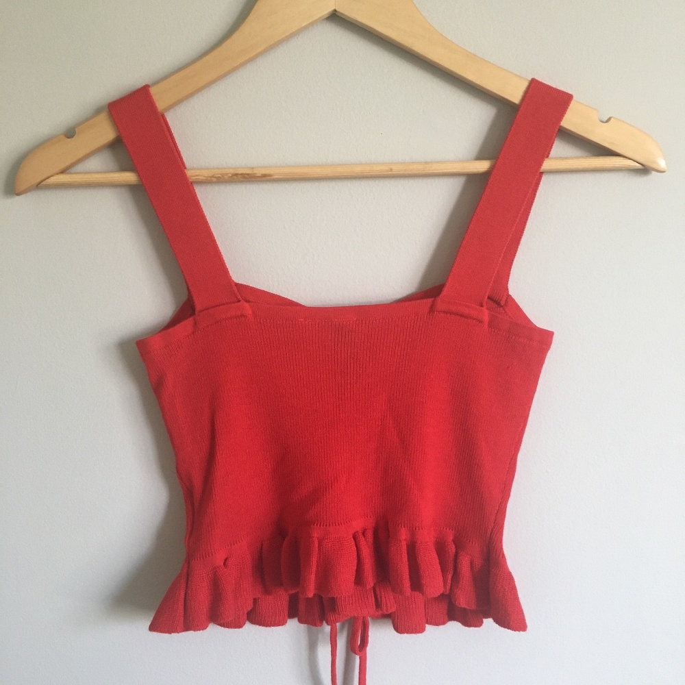 BUNDLE ME✨ KNIT RUFFLE TOP - Picture 3 of 4